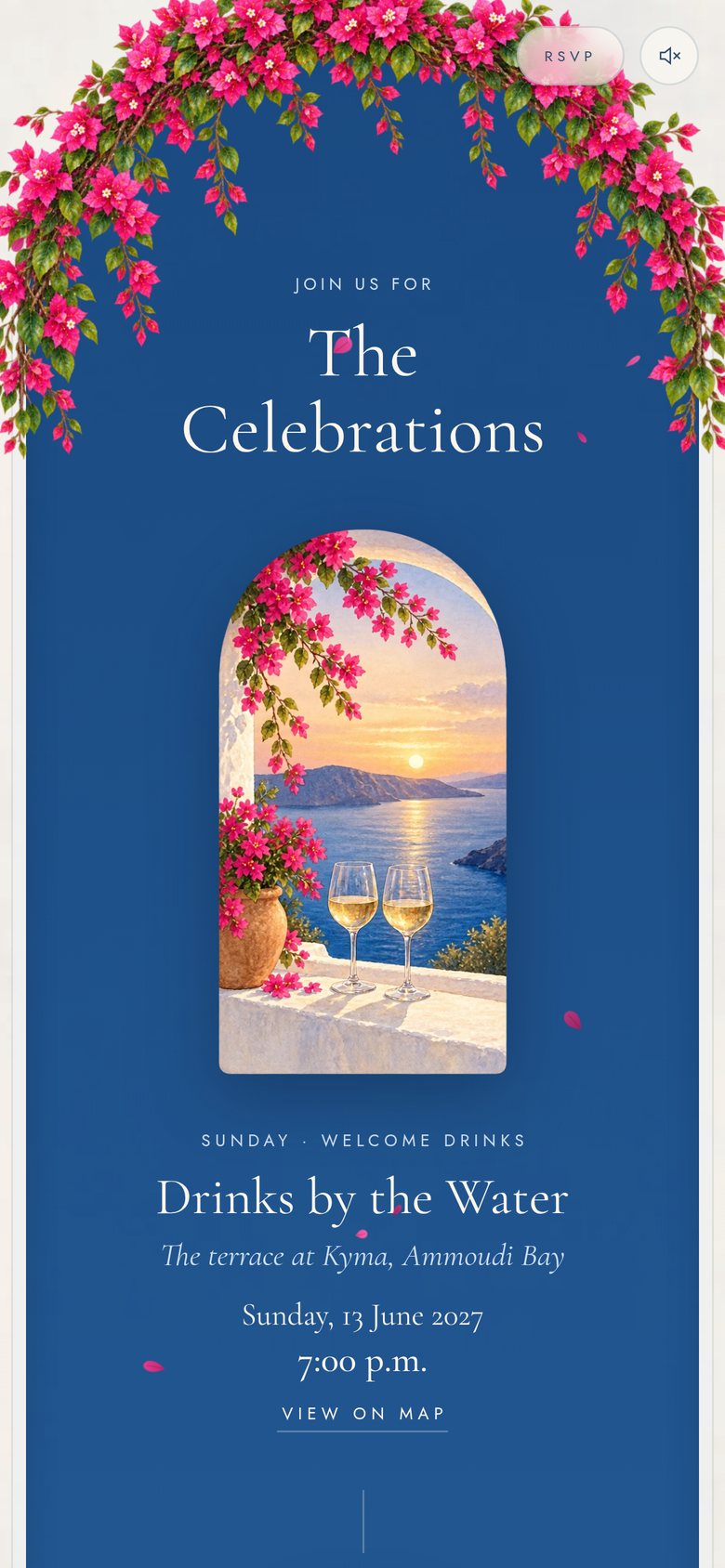 Santorini — The celebrations